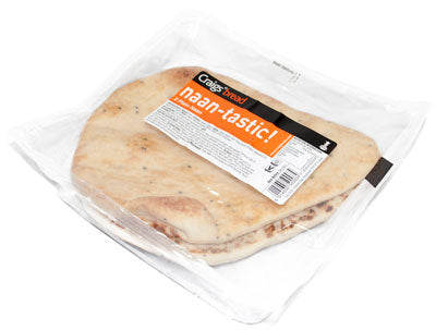 10 x Craigs Plain Naan