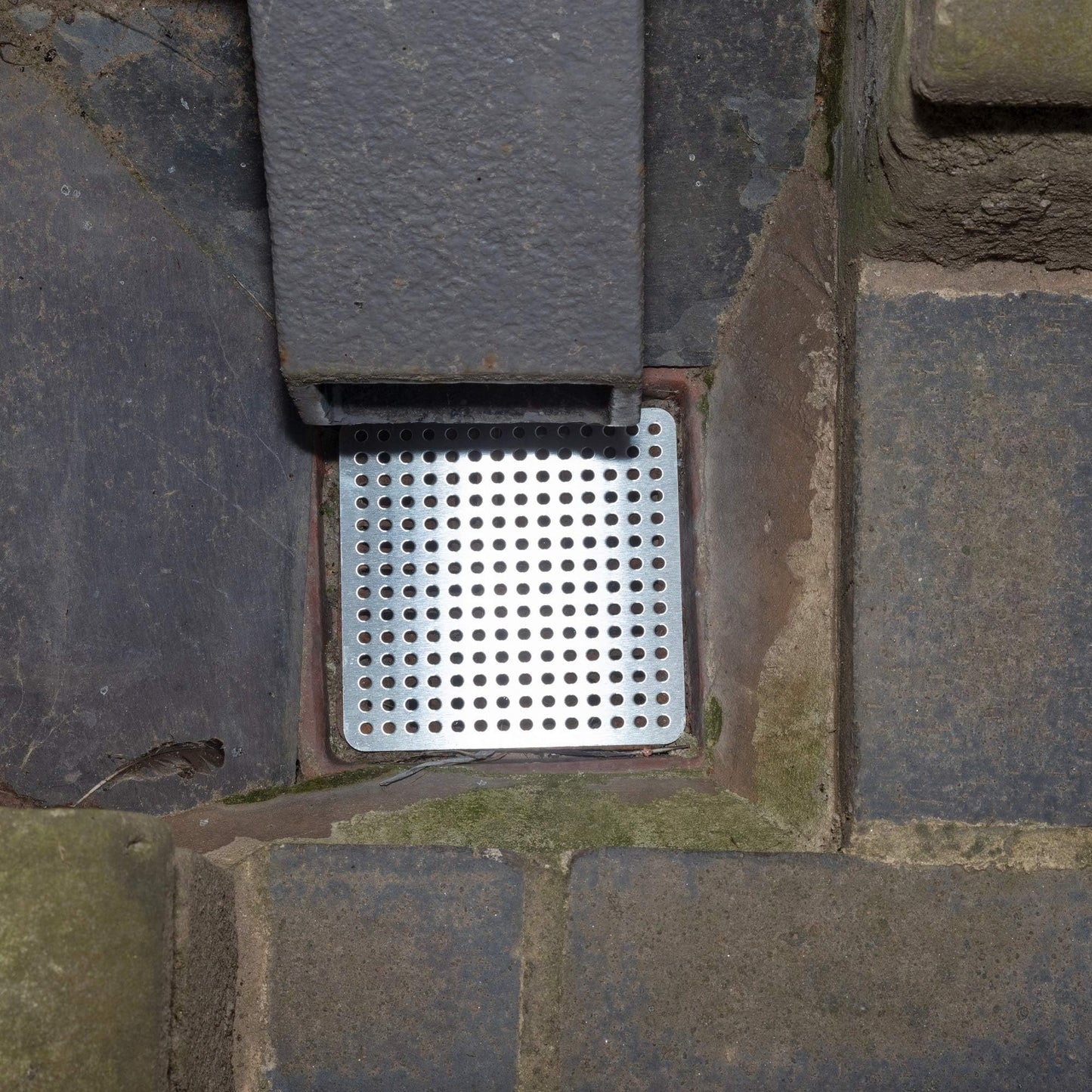 Simply Hardware® Square Drain Guard/Swirl Cover - 4 Inch up to 9 Inch Stainless Steel - Keep Drains Clear from Leaves & Debris - 5.5" x 5.5"