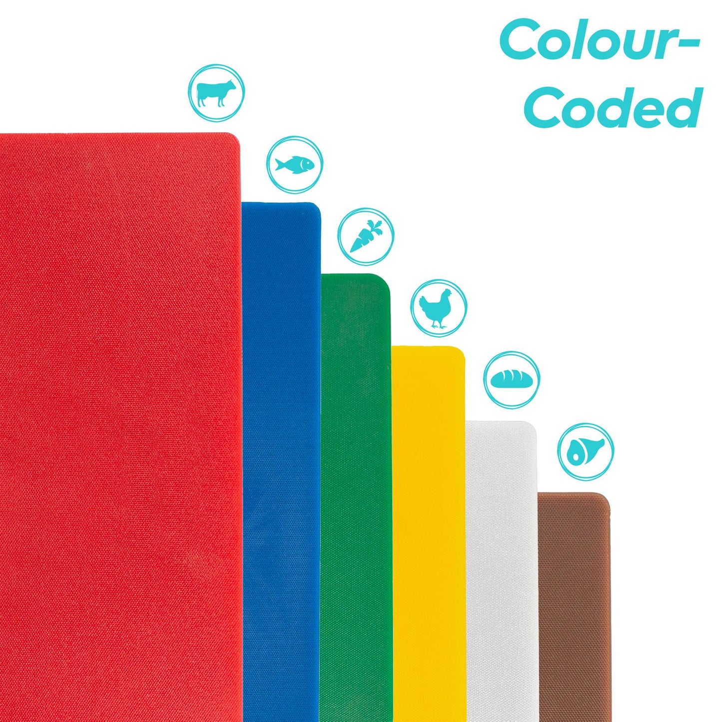 45cm x 30cm Plastic Chopping Board