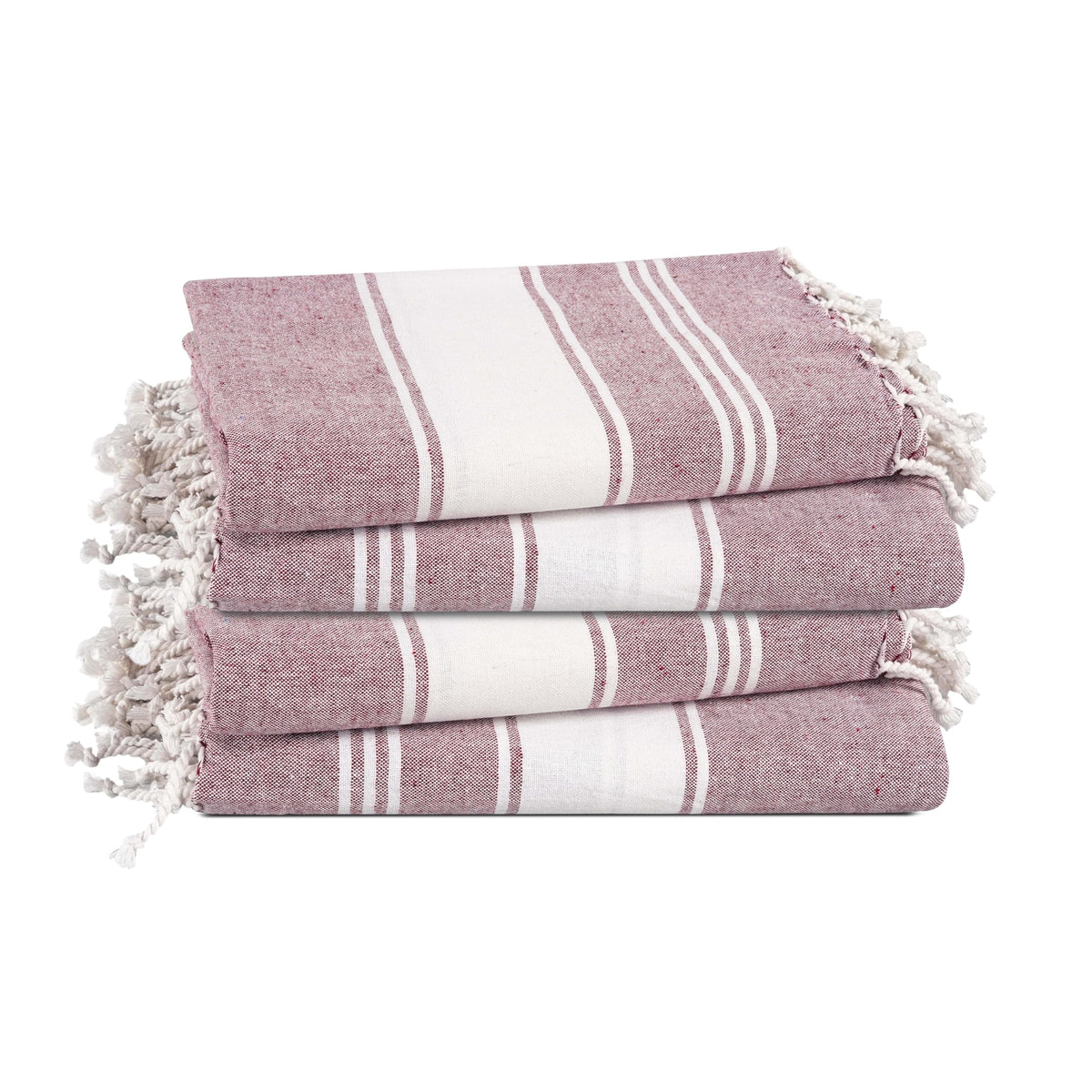 LANE LINEN Oversized Turkish Beach Towels ? 4 Pack, 39"x71" Cotton Rich & Quick Dry Pool Towels, Pre-Washed, Sand-Free & Lightweight Travel Towels for