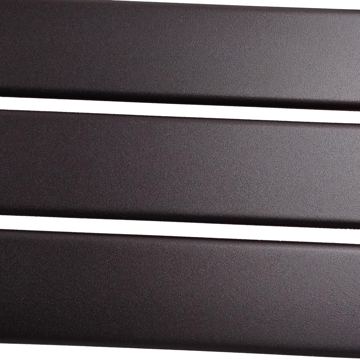 Greened House Richmond Heated Towel Rail Black 500mm W x 800mm H