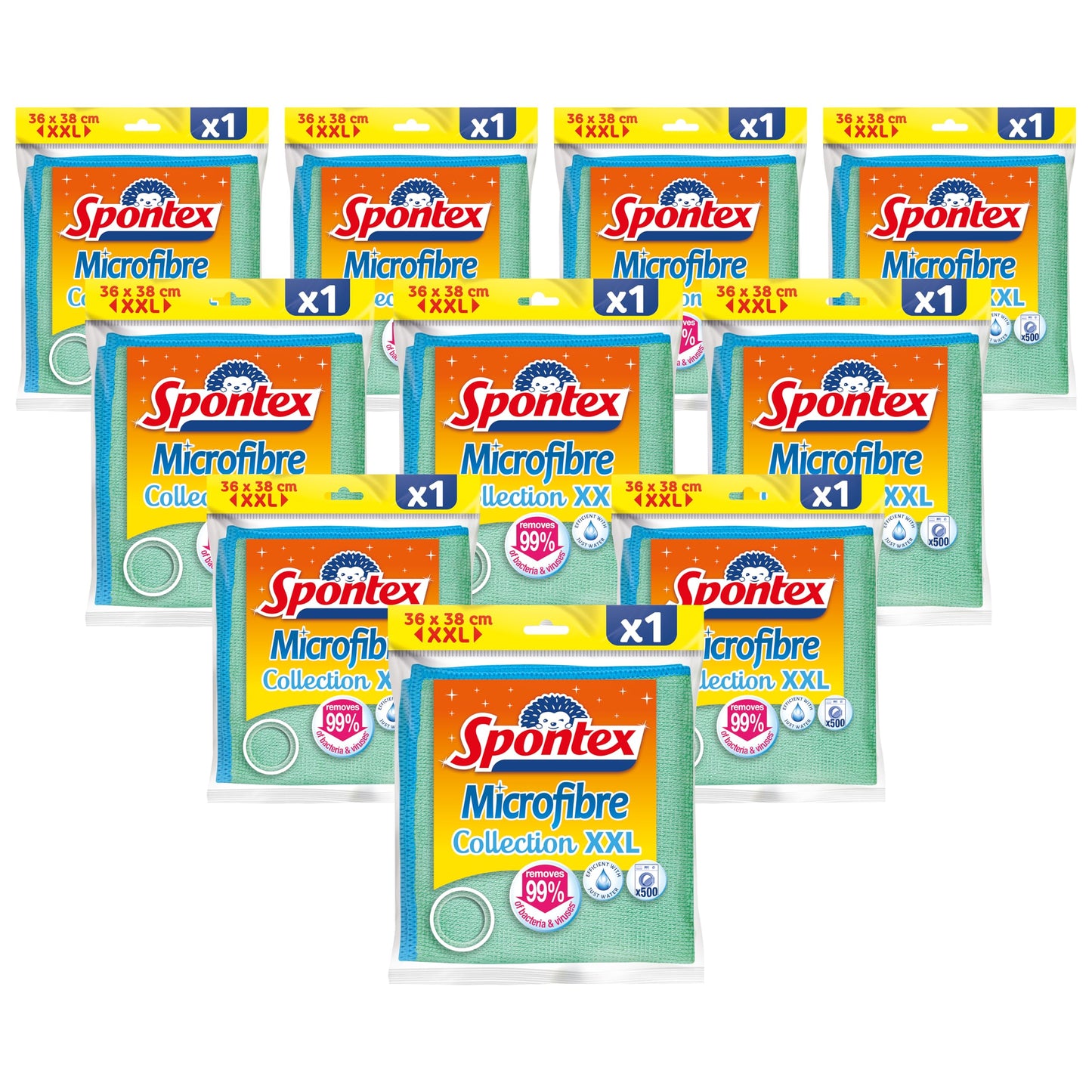 Spontex - Bayeta Microfibre Economic [Pack de 10]