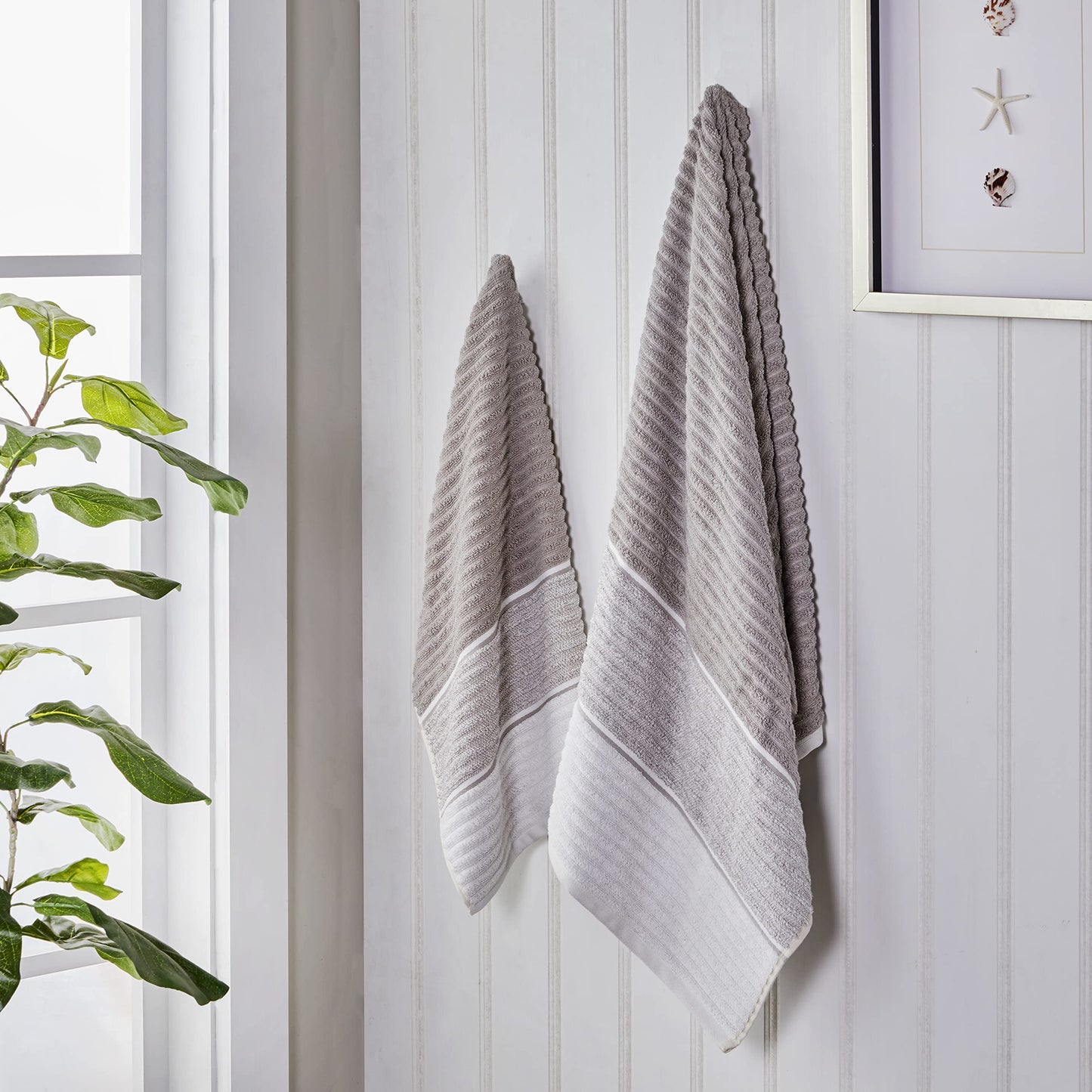 SKL Home by Saturday Knight Ltd. Planet Ombre Bath Towel, Taupe