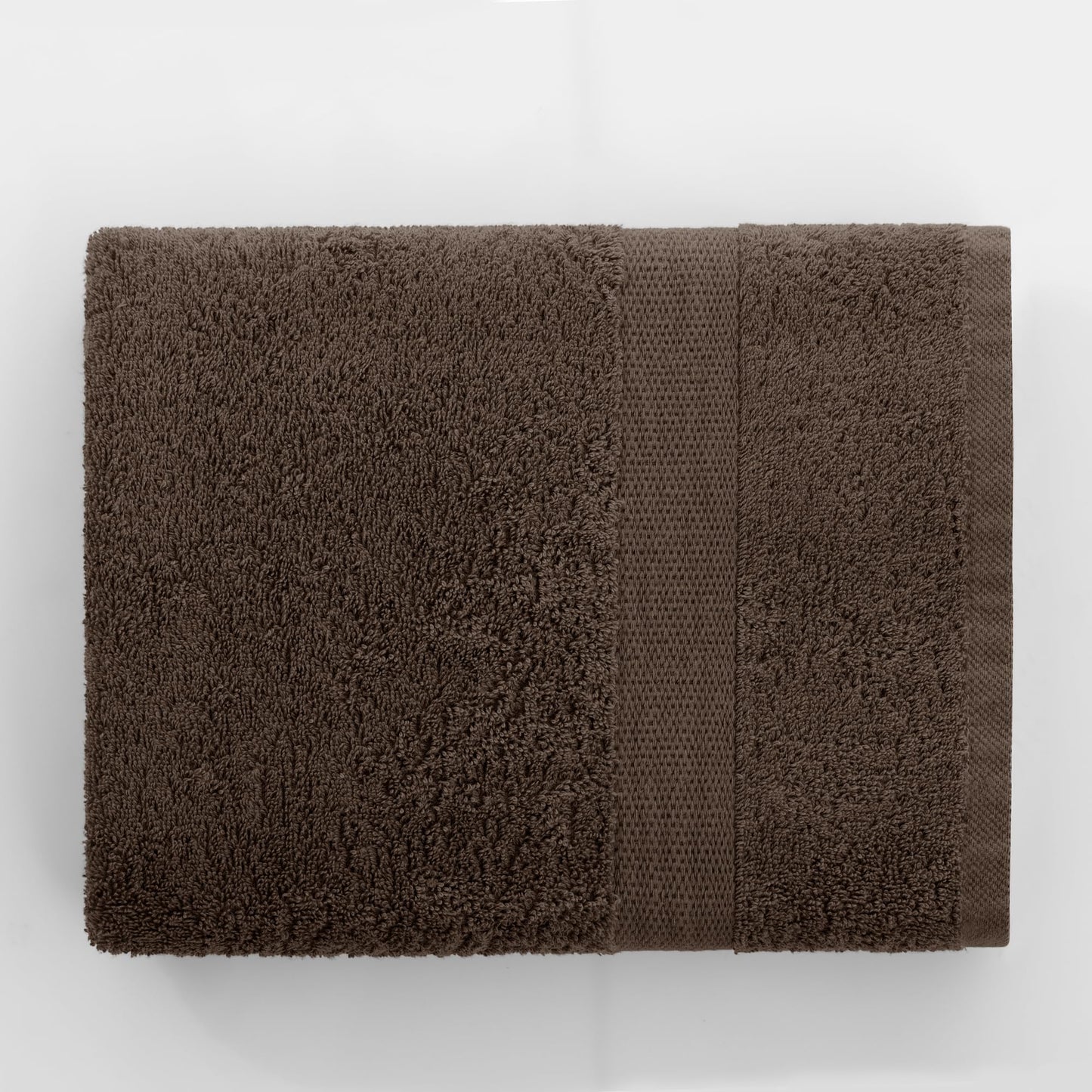 DecoKing Set of 10 Cotton Quality 525 g/m² 4 Guest Towels 30 x 50 cm 4 Hand Towels 50 x 100 cm and 2 Bath Towels 70 x 140 cm Brown Nut Brown