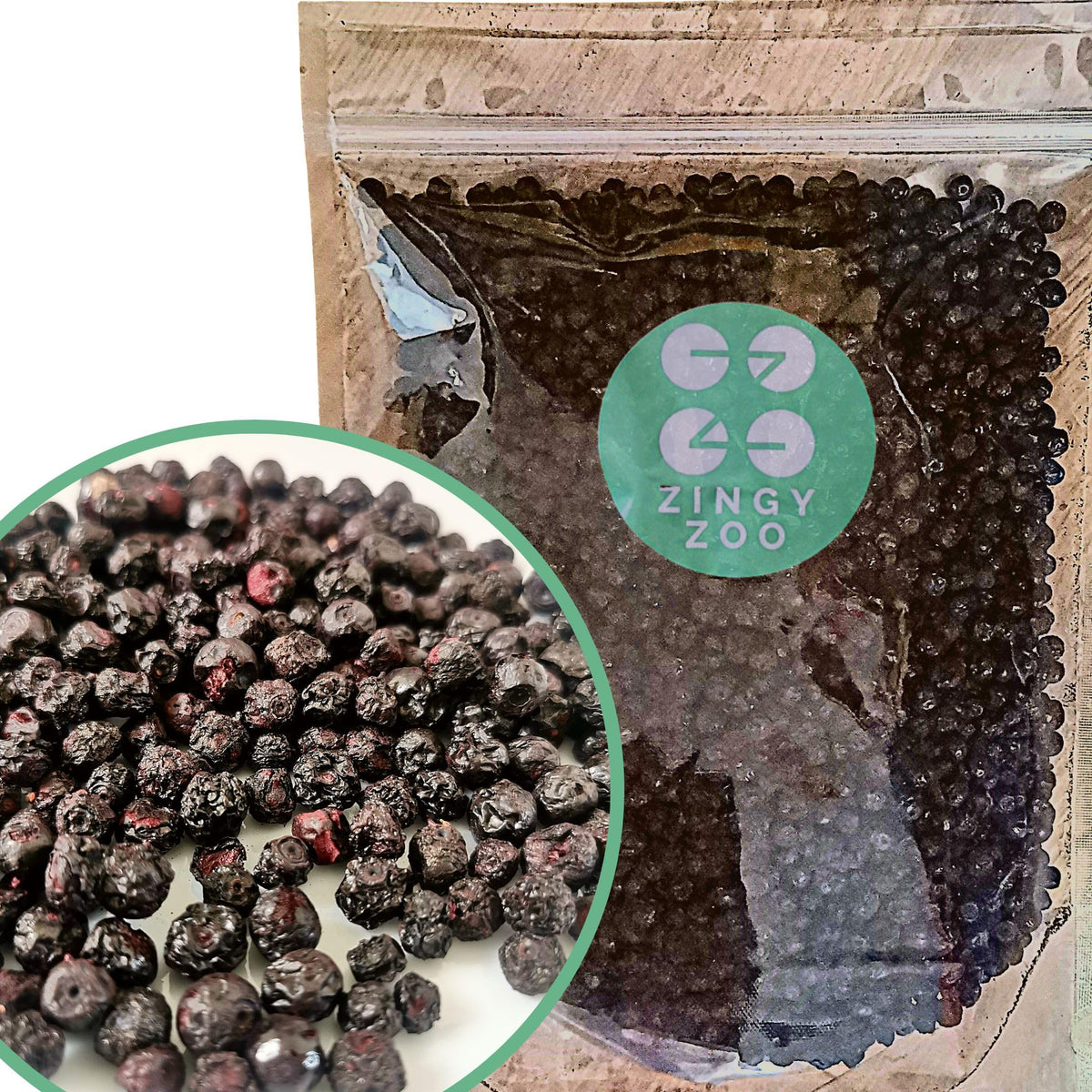 Freeze Dried Blueberry Wild | XL 300g Freeze Dried Fruit | Mill Dried Blueberries for Vegan Wild Blueberry Powder | Fresh Bilberry Frozen and Fruit