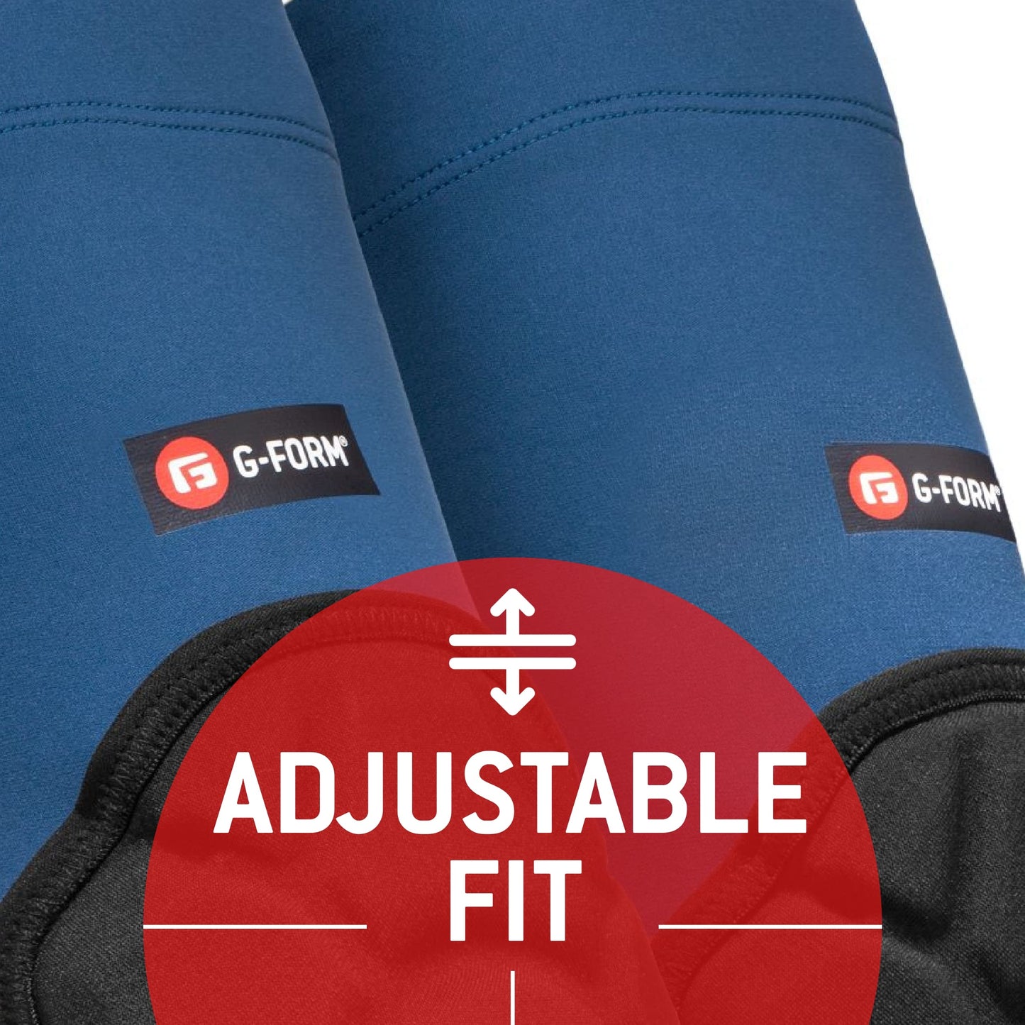 G-Form Pro-Rugged 2 MTB Elbow Guards - Dirt Bike Gear - Elbow Pads - Storm Blue, Adult X-Small