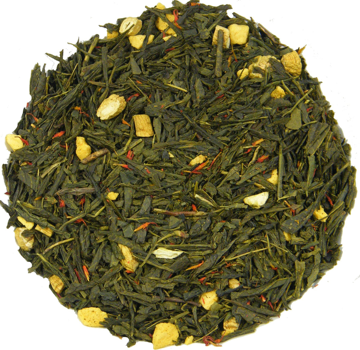 Simpli-Special Sencha Red Ginseng Green Loose-Leaf Tea | 100% Natural Loose-Leaf Tea | 100g in Resealable Pouch | No Artificial Flavours | Tangy