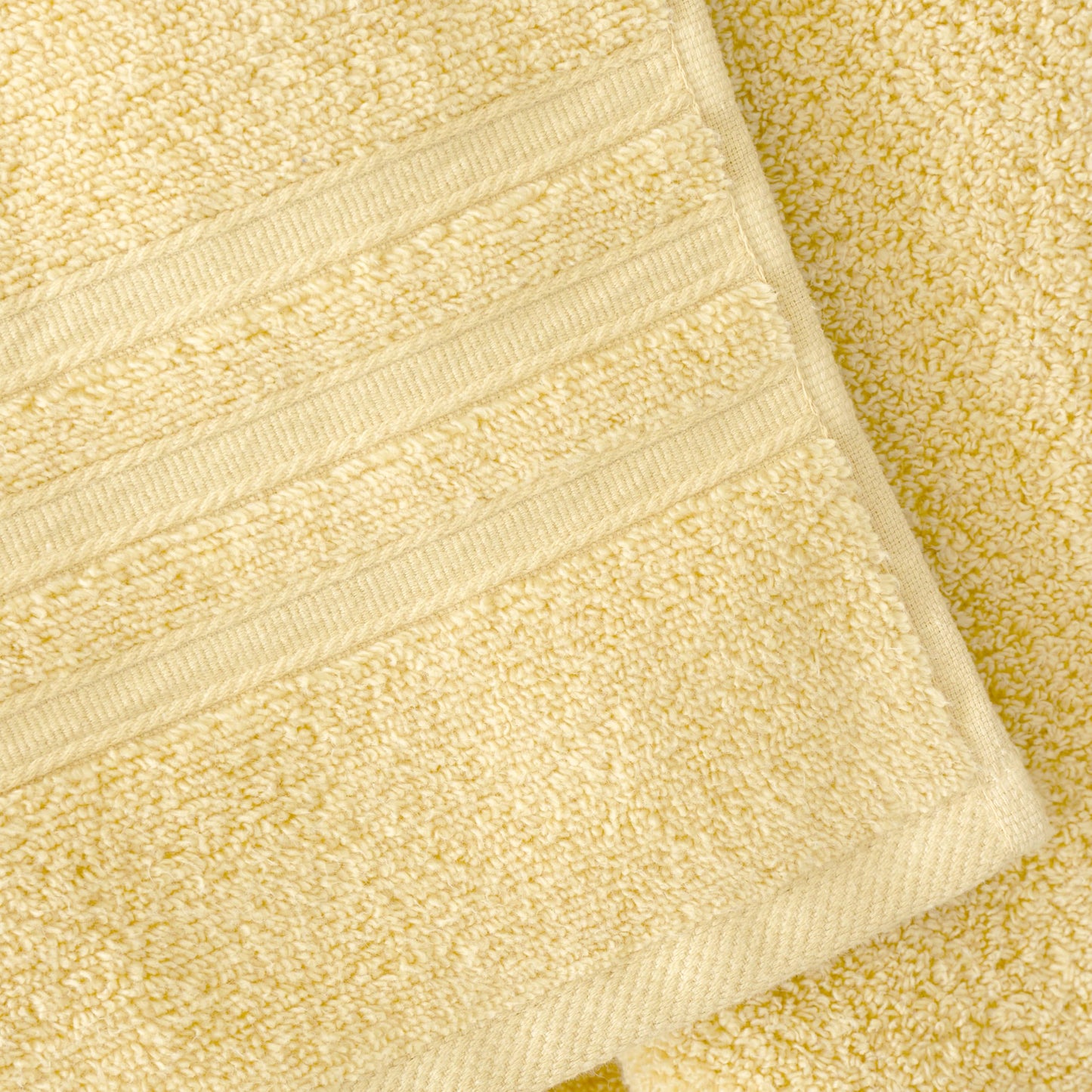 Catherine Lansfield Zero TwistZero Twist Cotton 70x120cm Bath Towel Yellow