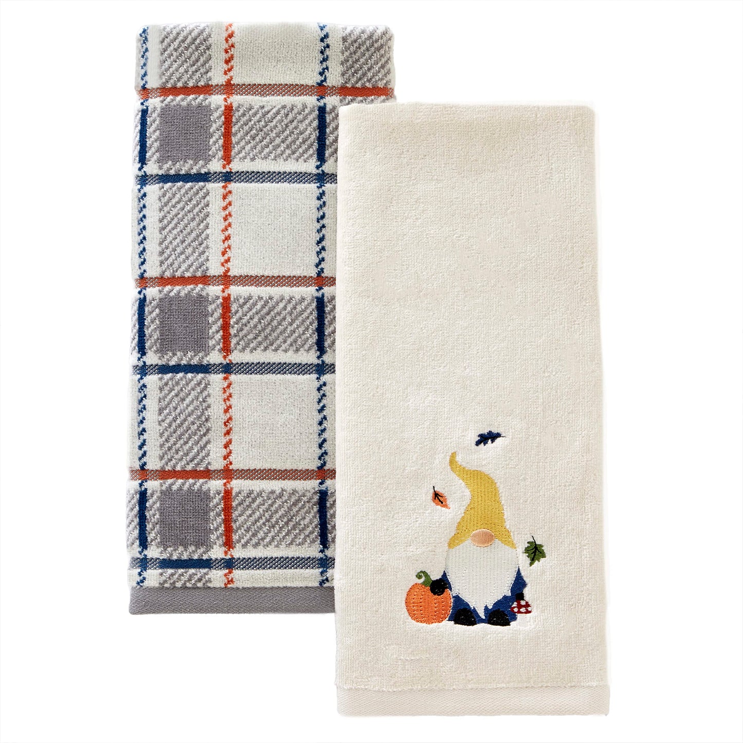 SKL Home Harvest Gnome 2 Pc Hand Towel Set