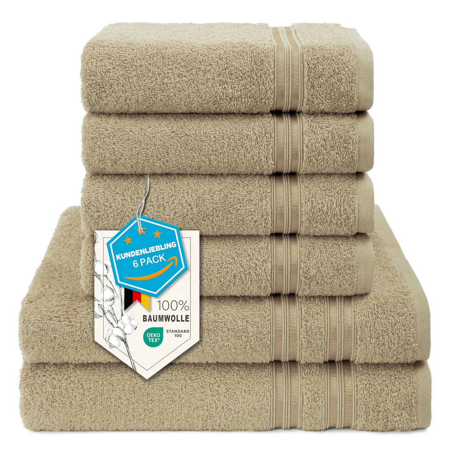 Hammetex Bathrobe 100% Cotton Unisex for Men and Women Quality 400 g/m² Quality Soft Absorbent Terry Towelling Bathrobe for Couples with Pockets