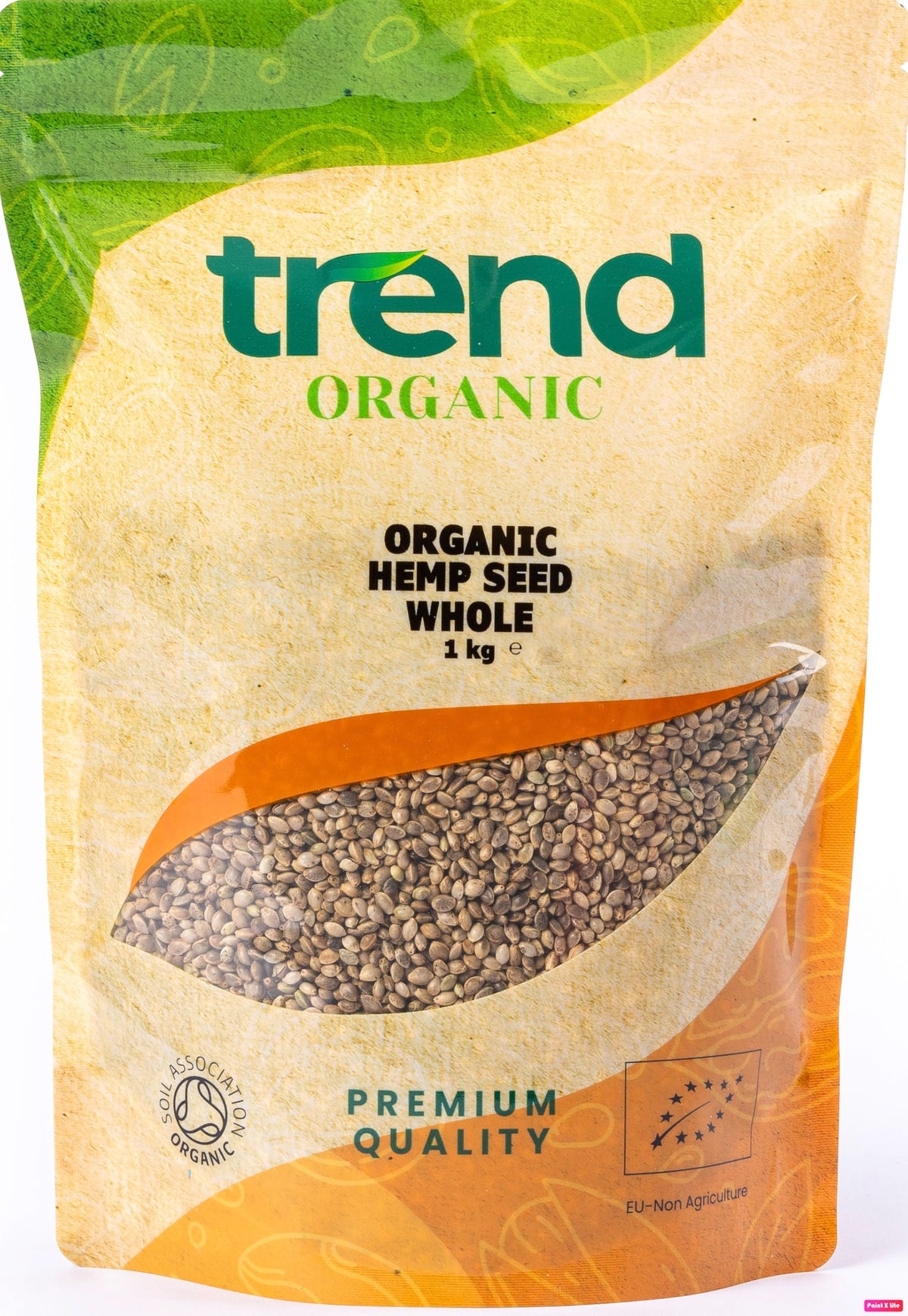 Trend Organic Hemp Seeds 1kg? A Rich Source of Plant Protein, Fibre, Healthy Fats, and Essential Nutrients ? Perfect for Smoothies & Salads ?