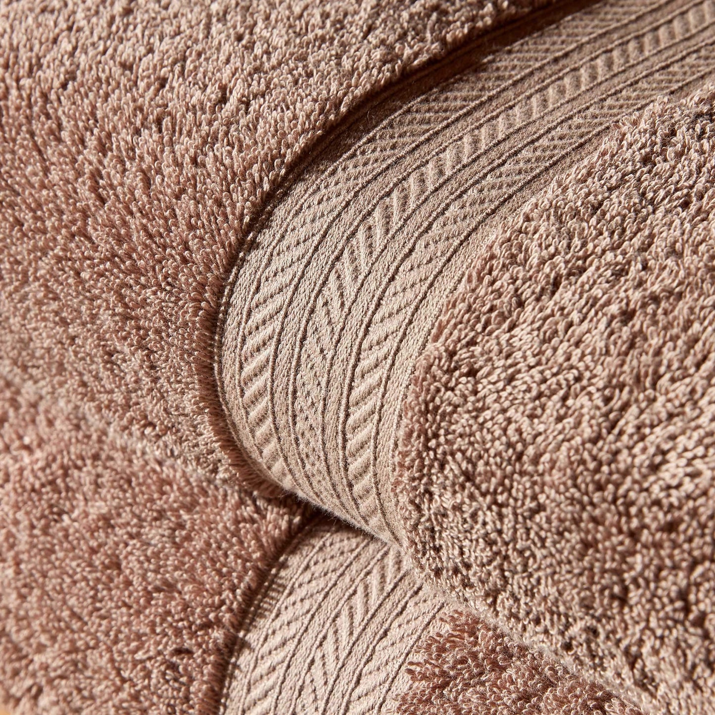 Christy Renaissance 2 Bath Sheets Set | Mink Brown | 100% Egyptian Cotton Pile | Luxuriously Soft and Super Absorbent | 675 GSM