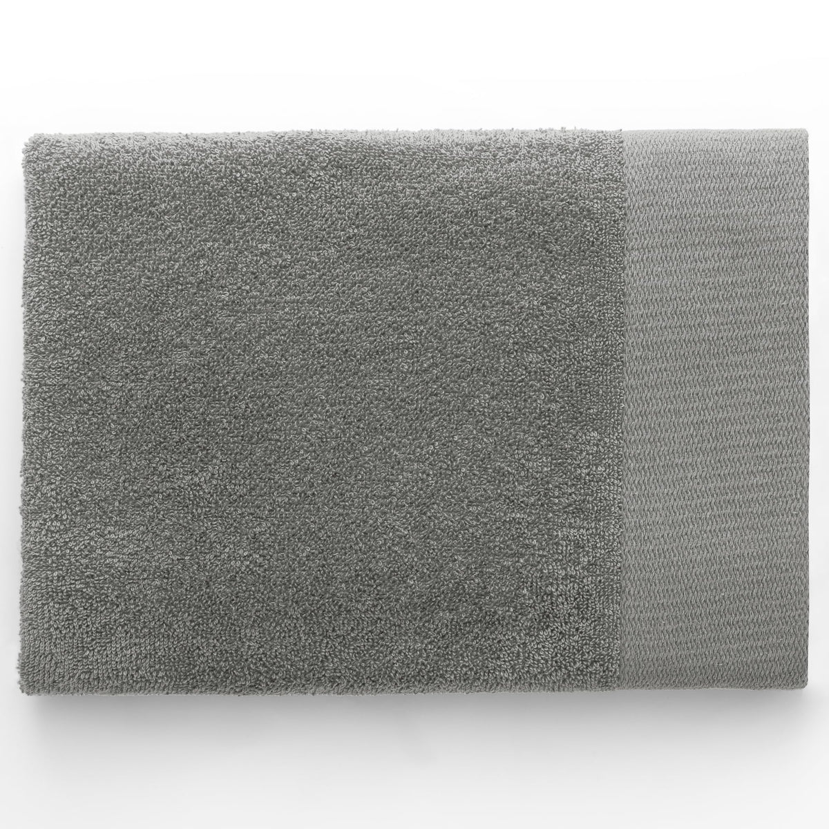 AmeliaHome 50x100 cm Towel 100% Cotton Absorbent Steel Silver Grey Amari