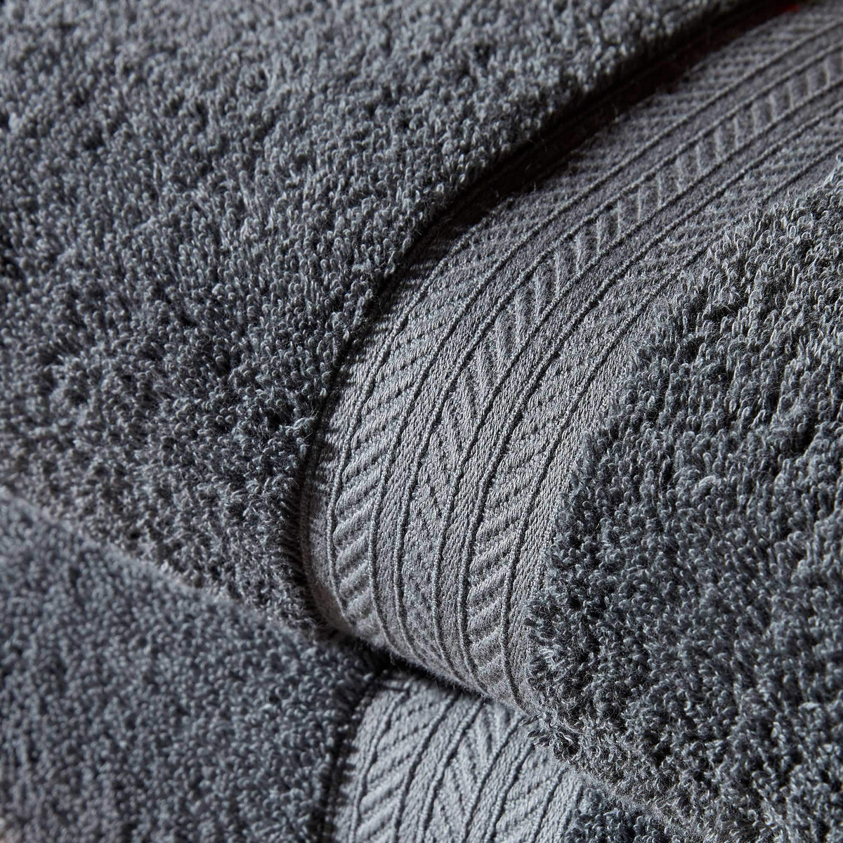 Christy Renaissance 6 Piece Towel Set | Ash Grey | 100% Egyptian Cotton Pile | Luxuriously Soft and Super Absorbent | 675 GSM