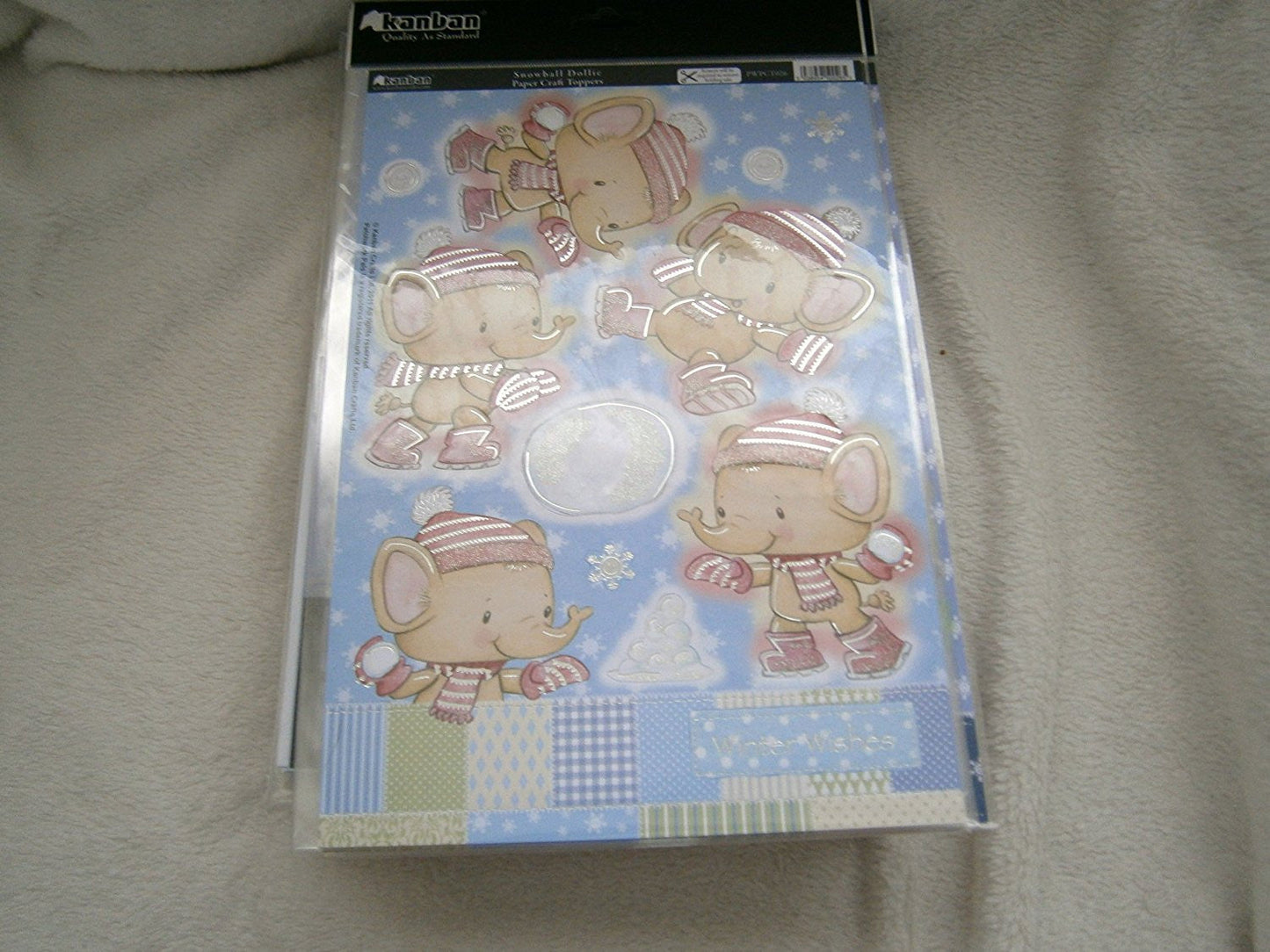 snowball dollie paper craft toppers