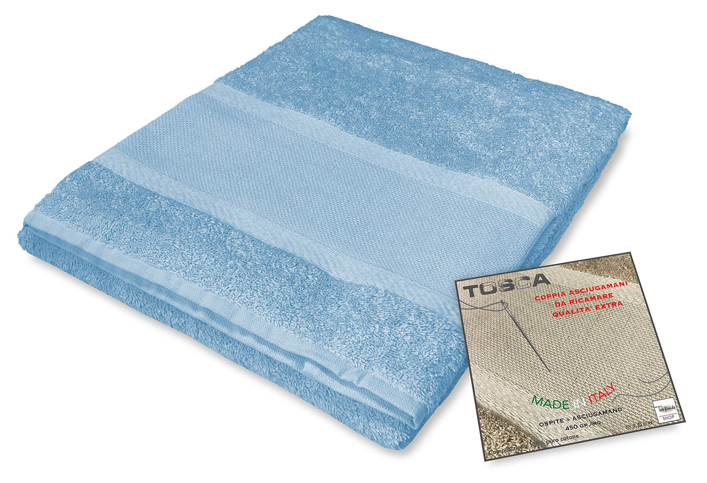 Tex family Towel, Azure, 2
