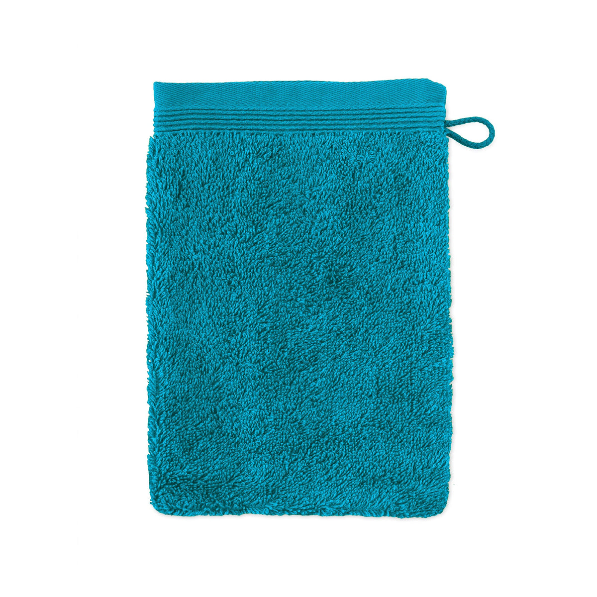 möve Superwuschel wash glove 15 x 20 cm made of 100% cotton, lagoon