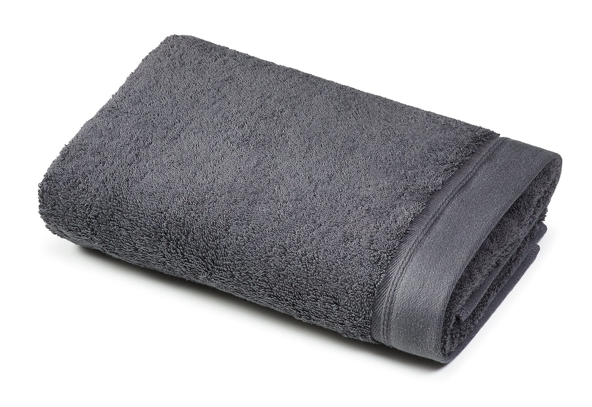 Sowel? Premium Hand Towel 50 x 100 cm, 100% Organic Cotton, Made in Portugal, Anthracite