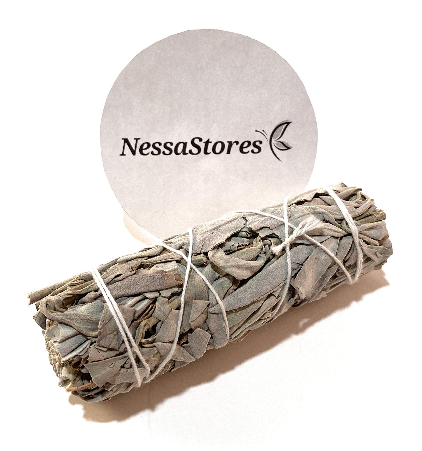 NessaStores 36 pcs California White Sage Smudge Sticks, 4-Inch Hand Tied, All Natural, Ethically Sourced for Home Cleansing, Stress Relief, & Clearing