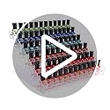 BTremary 6 Tiers Clear Nail Polish Display Rack Stand Holder,Acrylic Nail Polish Organiser Storage Rack Shelf Holds up to 96 Bottles,Essential Oil Paints Ink Holder (Fit 1-2oz Bottles)