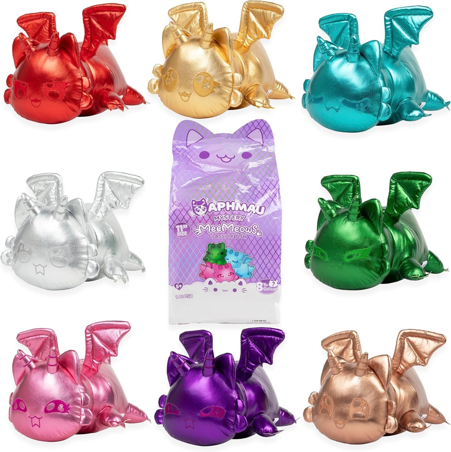 Aphmau MeeMeows 11” Classic Mystery Plush, Dragon