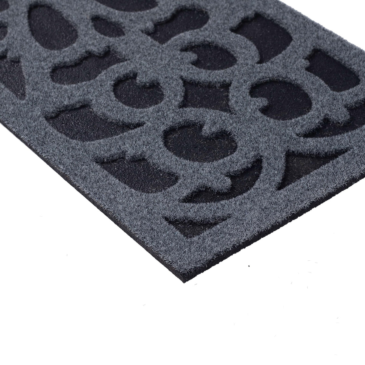 Nicoman Narrow Doormat Victorian Style Step Door Mat Barrier Eco-Friendly Absorbent Heavy Duty Dirt Scraper Watertight For Indoor Outdoor Garden Shed