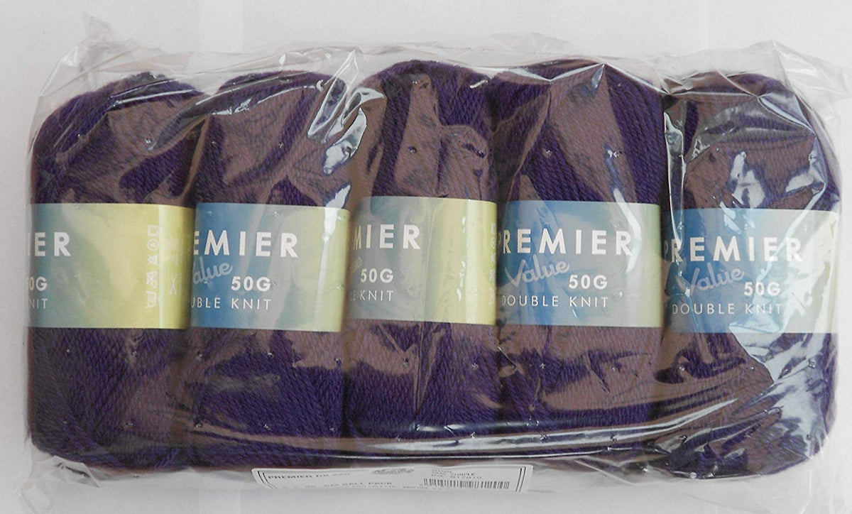 Pack of 5 King Cole Premier Value DK 50g Balls