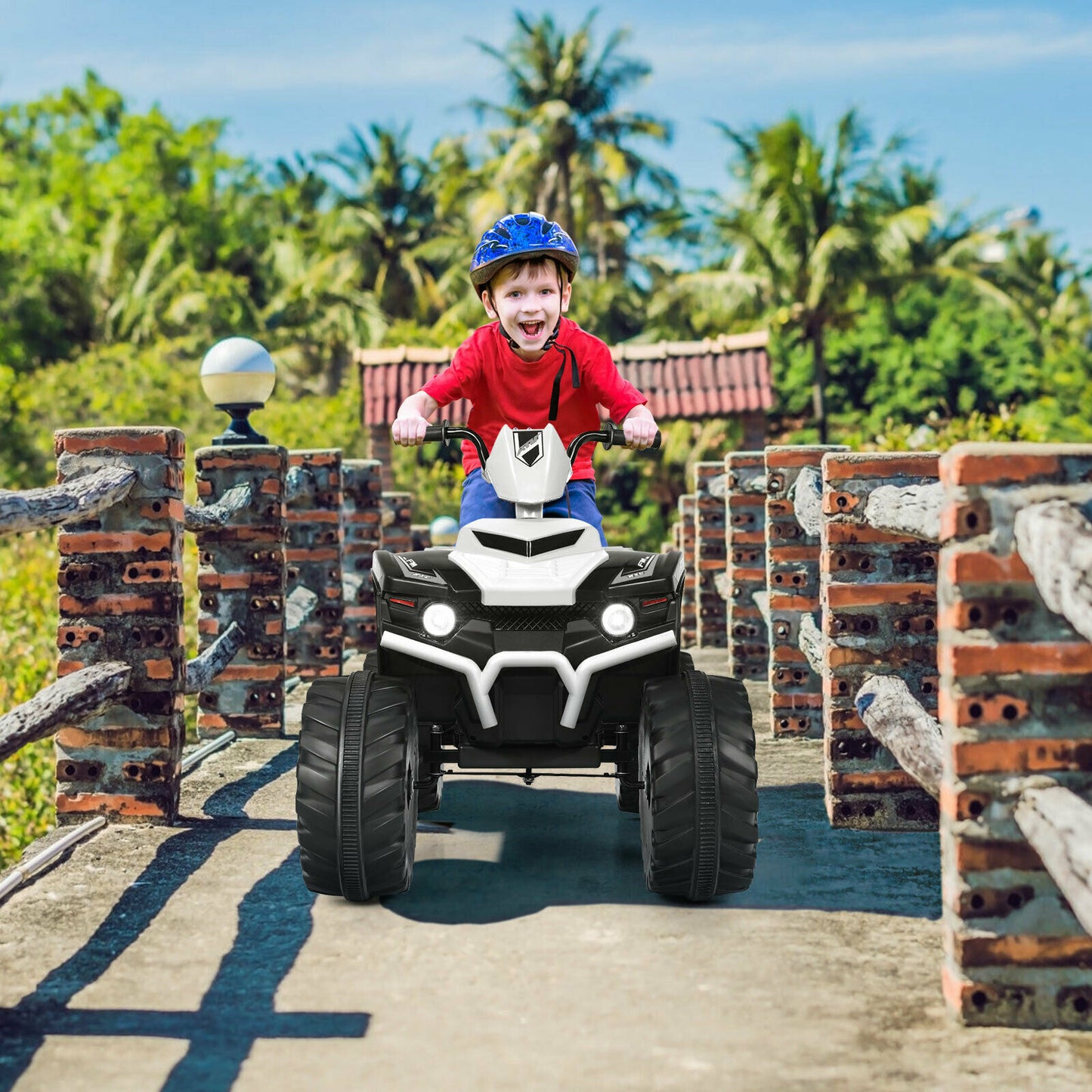 12v Electric Kids Ride On ATV / Quad Bike-Black