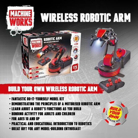 Machine Works Wireless Robotic Arm