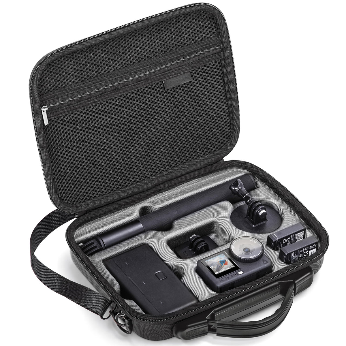 STARTRC PHOTO Osmo Action 6 Carrying Case for DJI Osmo Action 6 Camera Accessories Hard Shell Case Travel Bag Compatible with Osmo Action 6