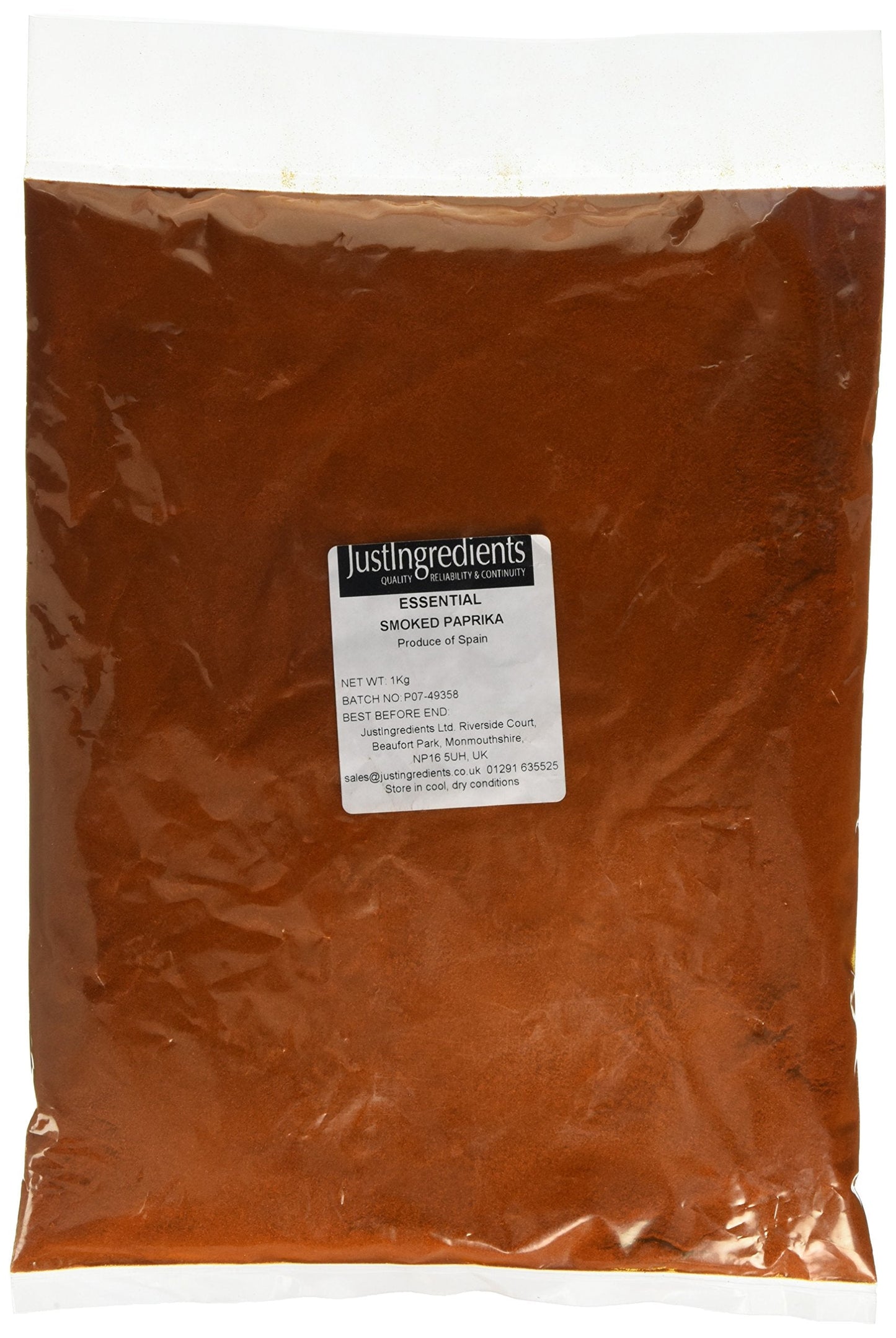 JustIngredients Essentials Paprika Smoked, 1 kg