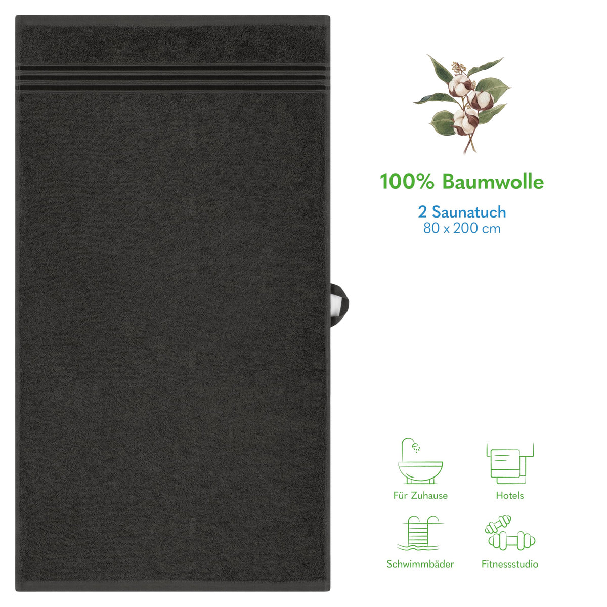 Hammetex Bathrobe 100% Cotton Unisex for Men and Women Quality 400 g/m² Quality Soft Absorbent Terry Towelling Bathrobe for Couples with Pockets