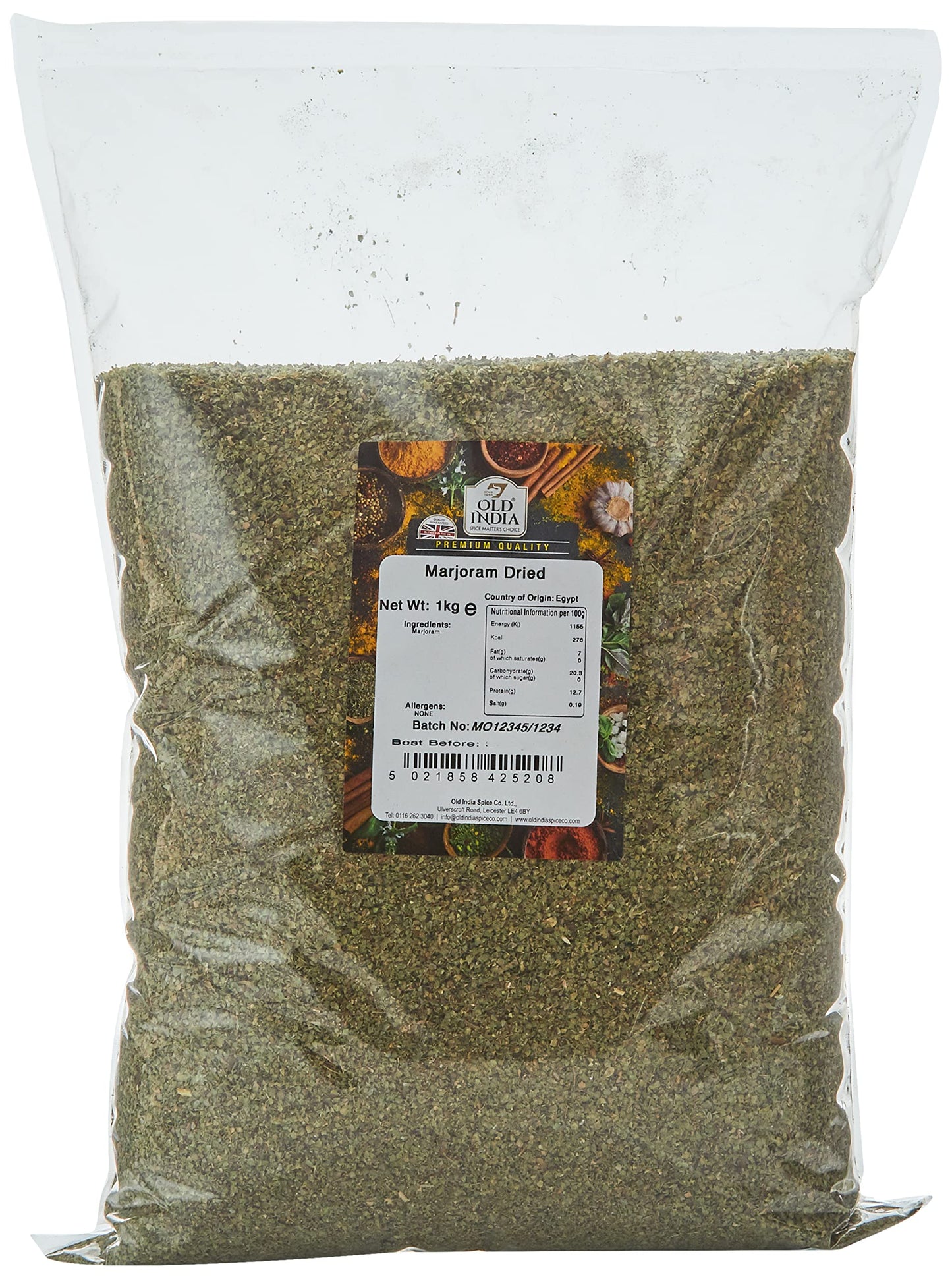 Old India Marjoram Dried 1 Kg