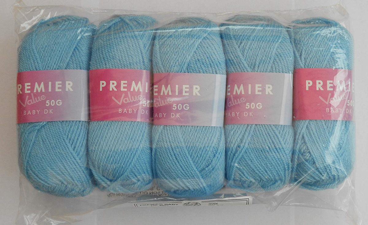 Pack of 5 King Cole Premier Value DK 50g Balls