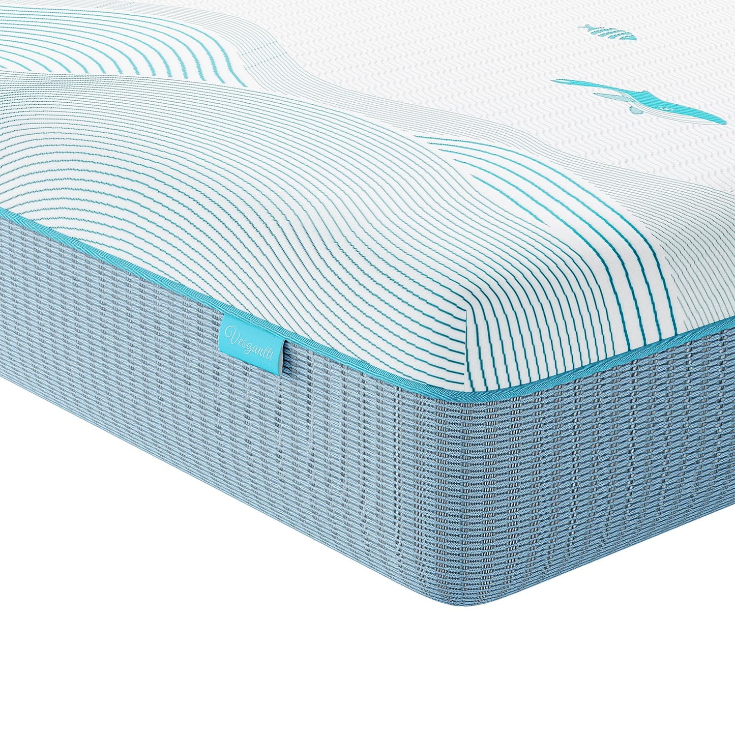 Vesgantti 16CM Ocean-Inspired Memory Foam Mattress - Single, Medium