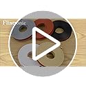 flintronic 5m*18mm U-Shape Flexible Furniture Edge Banding, Baby Safty Baby Edge Protector, Self Adhesive TPE Wood Edging Tape, DIY Furniture Edge Trim for Table, Cabinet, Furniture Restoration