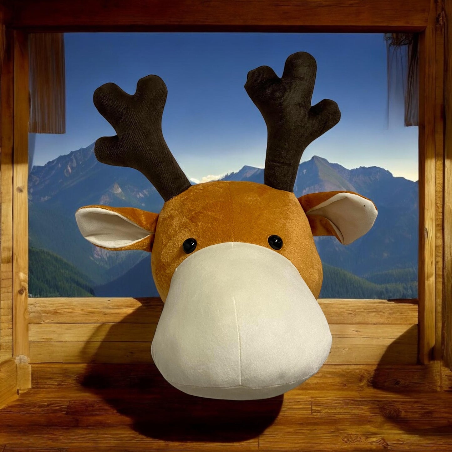 26CM REINDEER HEAD HANGER