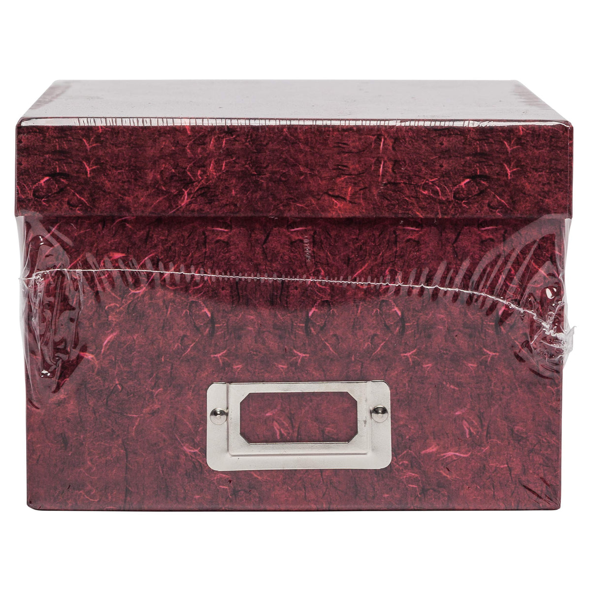 Hampton Frames | Photo Storage Box | 700 Capacity, 5x7 Inch, Red, Rectangular | Acid & Lignin Free, Stackable, Divider Cards