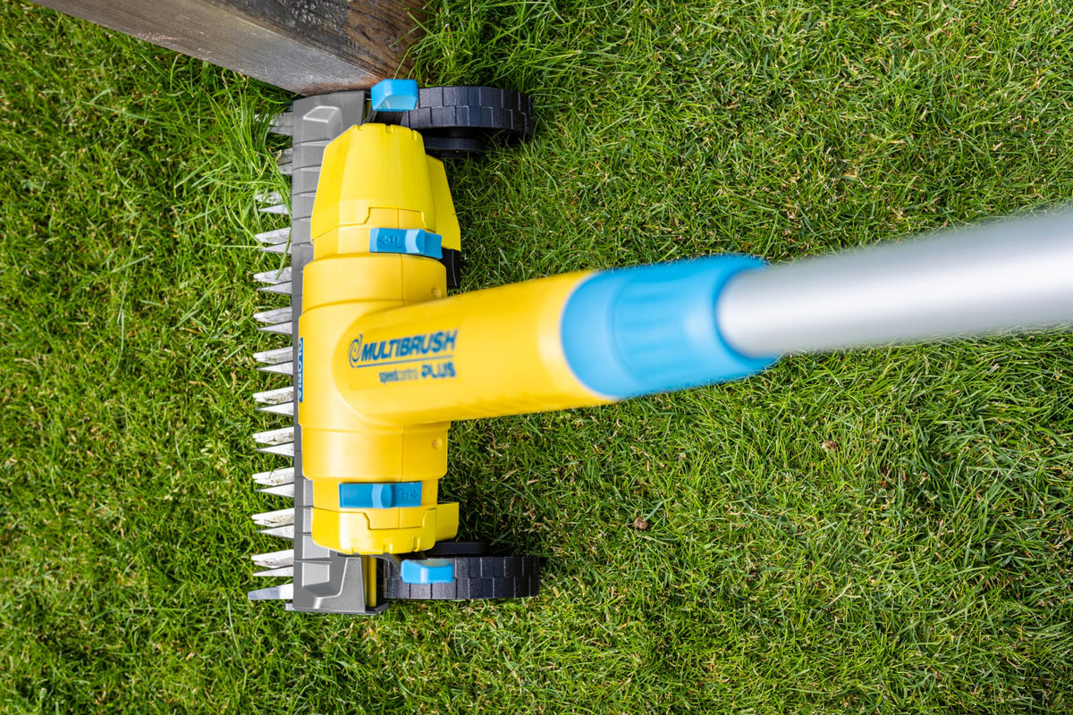 Gloria Lawn and Edge Trimmer FineCut - Accessories for MultiBrush | Lawn Mower Attachment | Complement for robotic mower | XXL- cutting width 36 cm