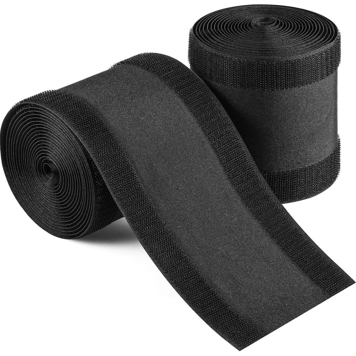 Cable Grip Floor Cable Cover Cords Cable Protector Cable Management Only for Commercial Office Carpet (Black,20 Feet)