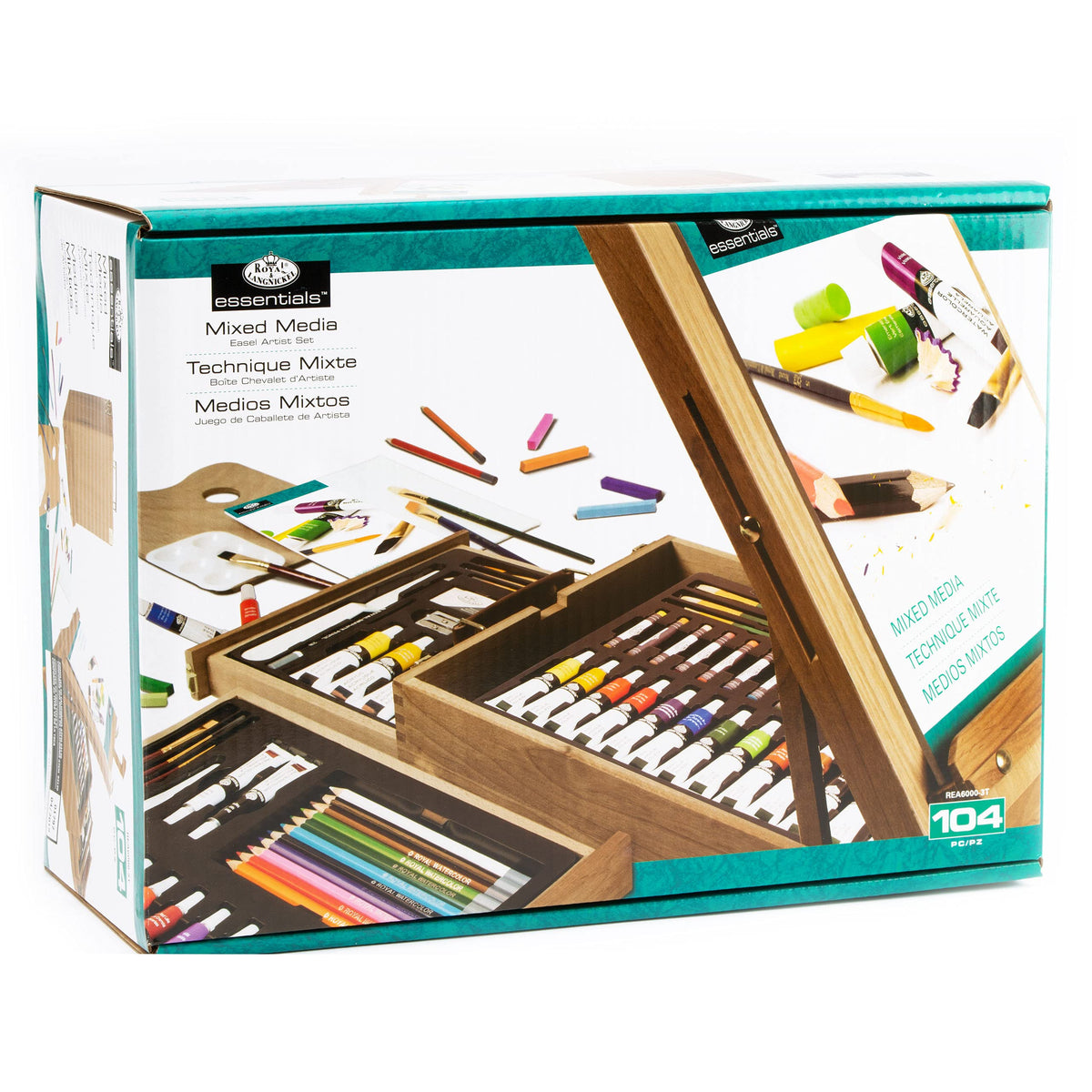 Royal & Langnickel All Media Easel Artist Set (104 Piece)