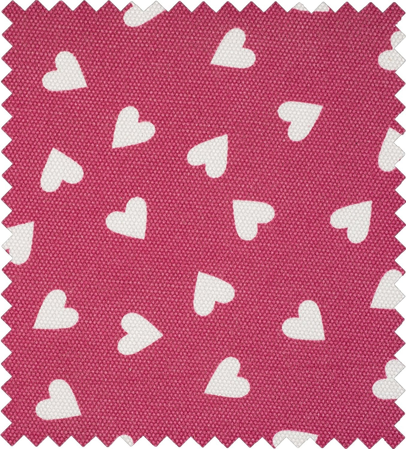 Hobby Gift MRM/189 | Raspberry Heart Print Med Sewing Basket | 18½x26x15cm