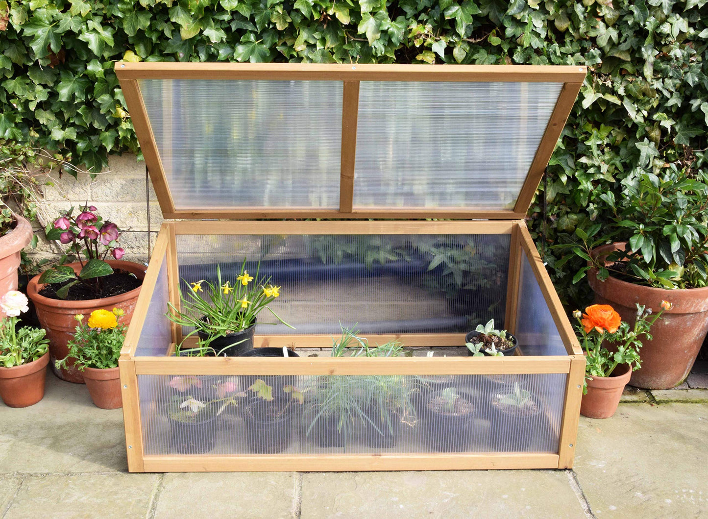 Spear & Jackson COLDFRAME1 Timber Cold Frame 1000 x 660 x 400mm