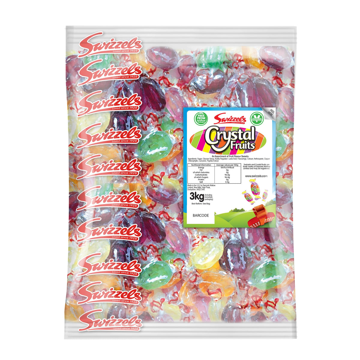 Swizzels Loadsa Lollies with 40% Extra Free Bag, 189 g