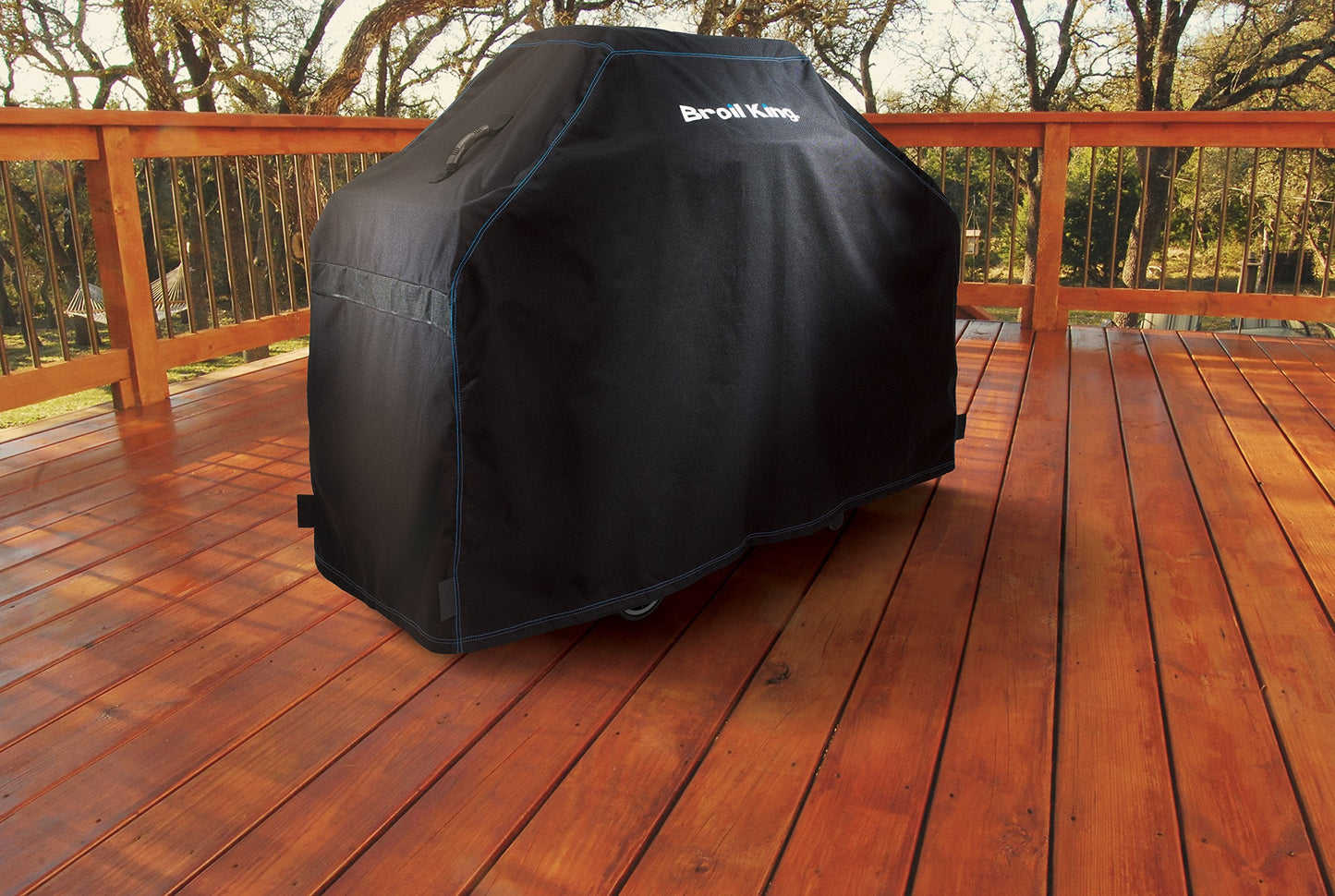 Broil King Polyester Grill Cover, Black (Outdoor Smoker Covers, fits Regal / Imperial XL models 2006 and newer)