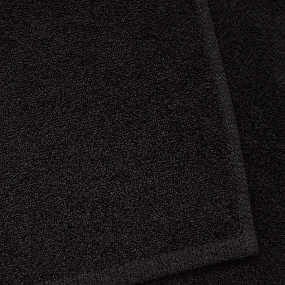 Catherine Lansfield Quick Dry Cotton 8 Piece Towel Set Black