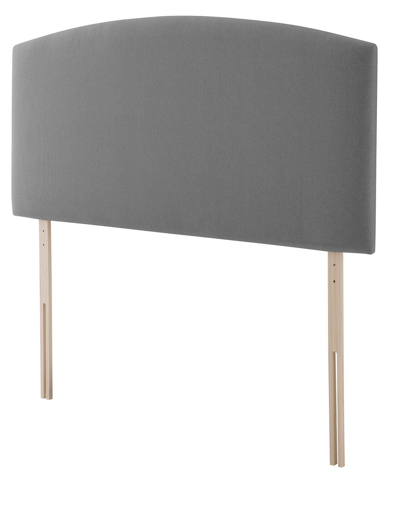Silentnight Selene Upholstered Headboard, Slate Grey Fabric, Single