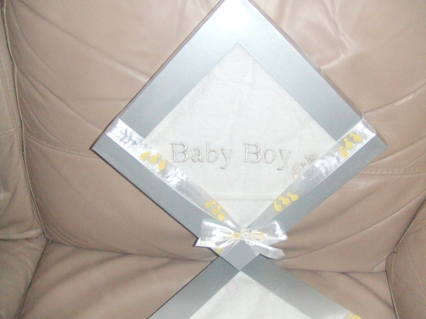 baby boy hooded towel