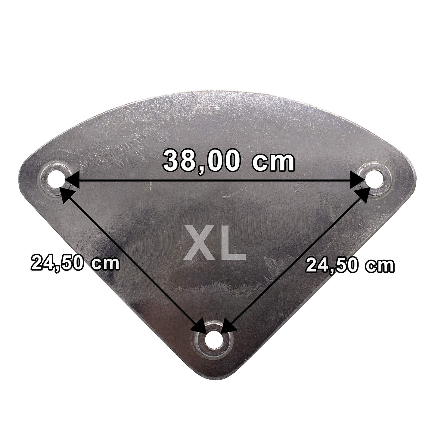 VARIOSAN Hose Wall Mount Holder for 1 inch hoses 13941, aluminium, 42 x 31 x 19 cm (XL)