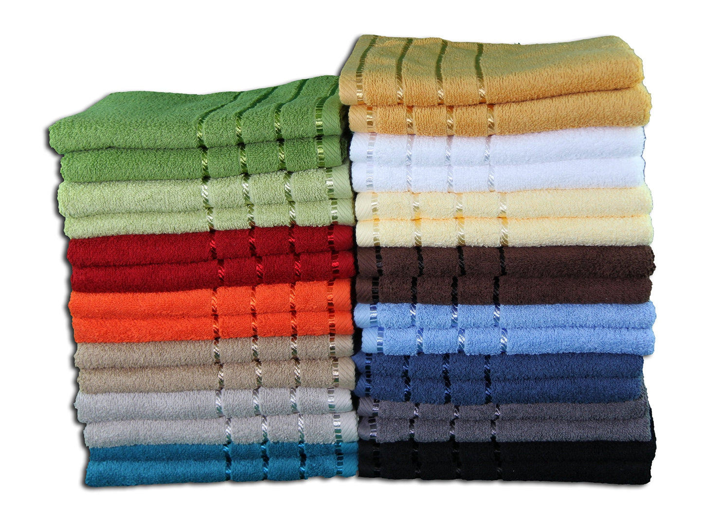 Gözze - Bath Towel, Berlin, 100% Cotton, 70 x 140 cm - Corn